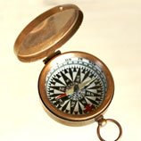 Captains Brass Compass 