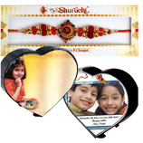 Heart Shape Photo Frame For Bro 