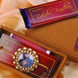 Personalised Rakhi with ethnic kit